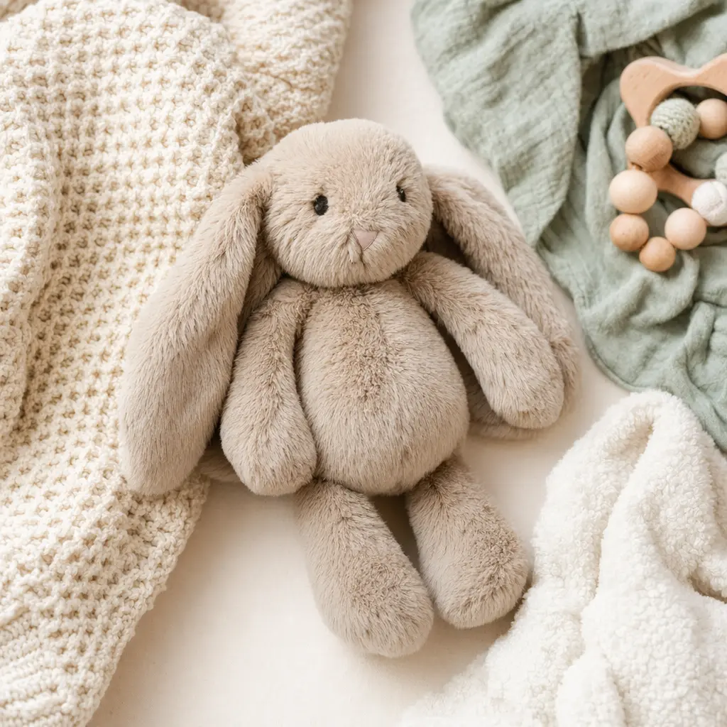 Editorial photo: are plush toys safe for babies? a parent’s guide (variant 2)