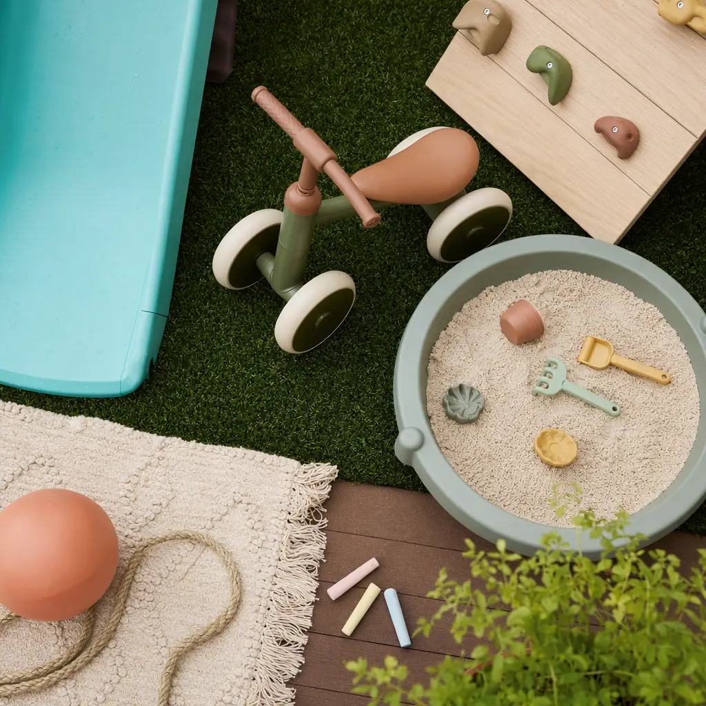 Editorial photo: top outdoor toys for small backyards (ages 3–5) (variant 2)