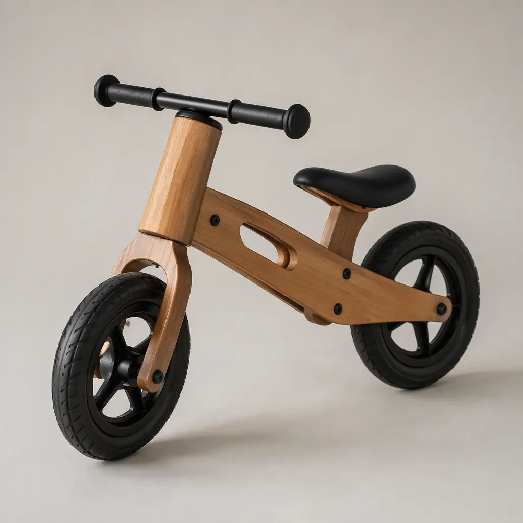 A simple pedal-free balance bike designed for young children