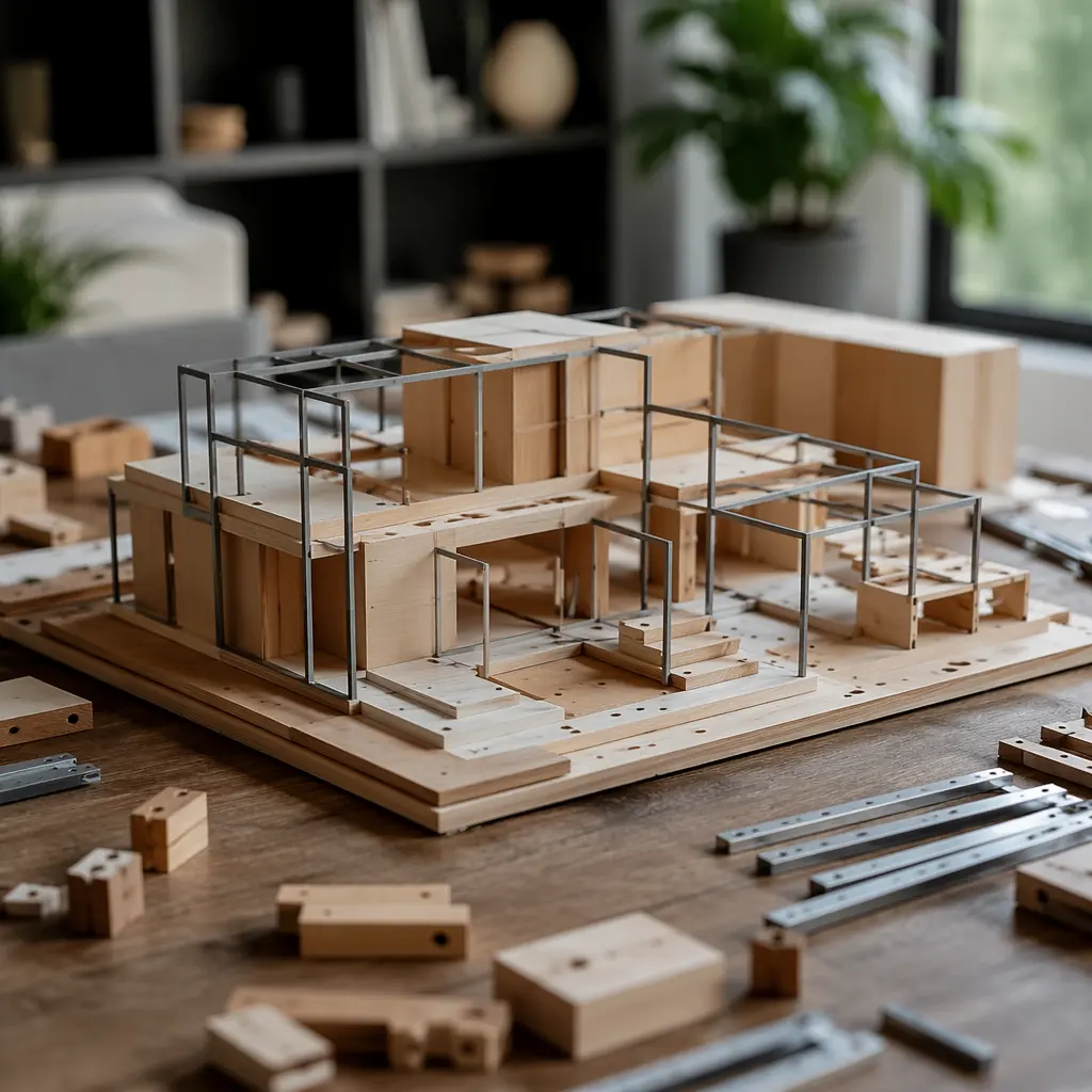Detailed building model suitable for preteens