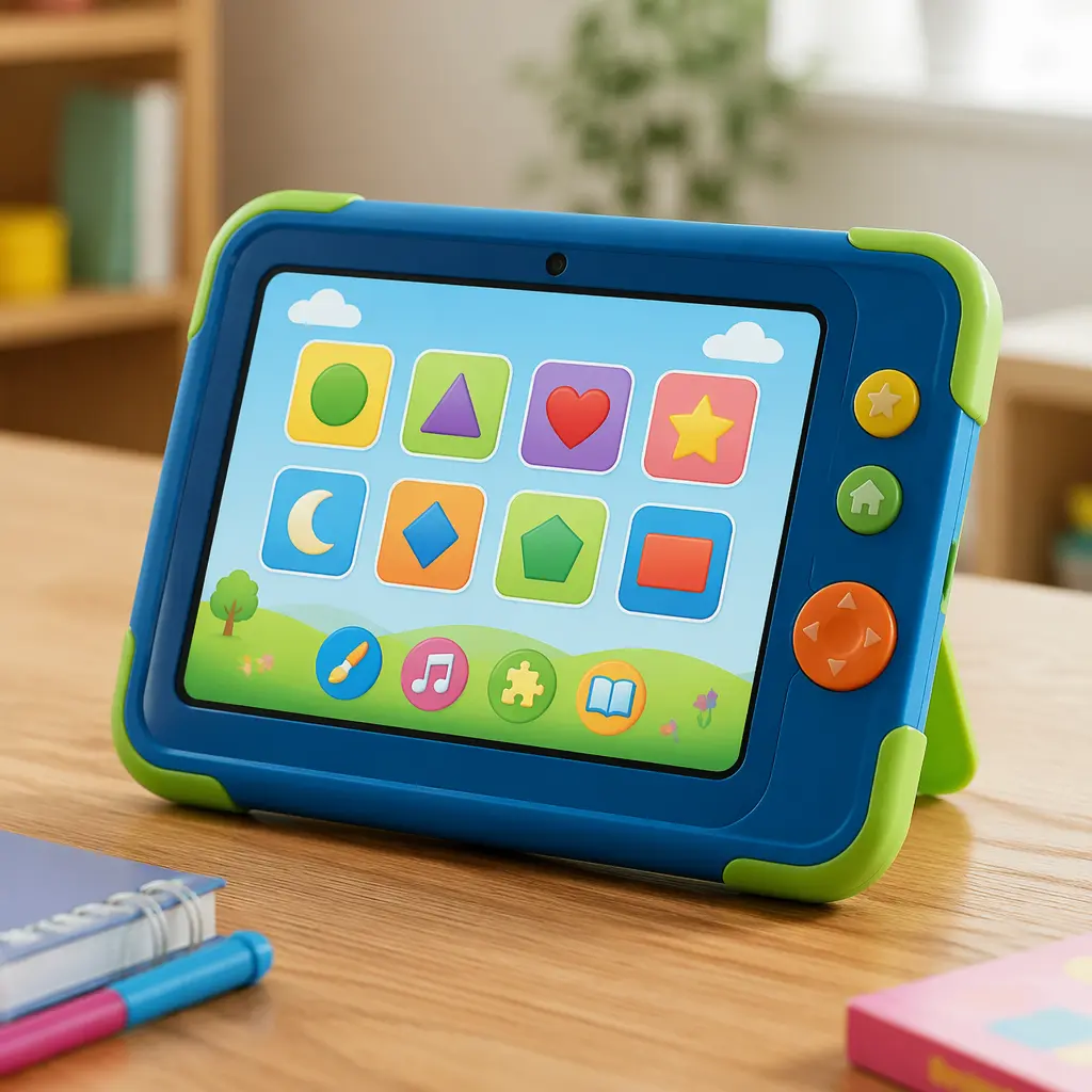 A child-friendly educational tablet designed for early learning