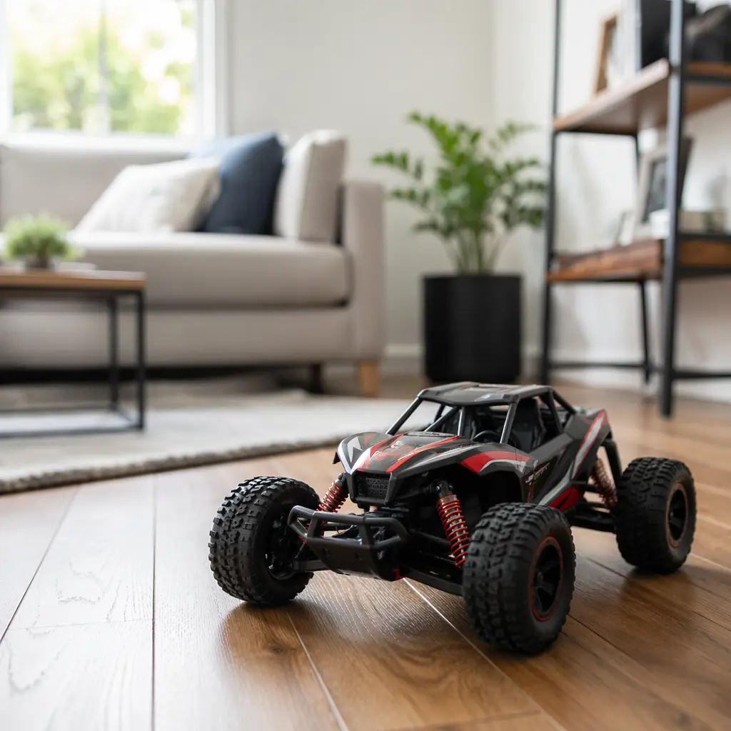 Durable beginner remote control toy car indoors