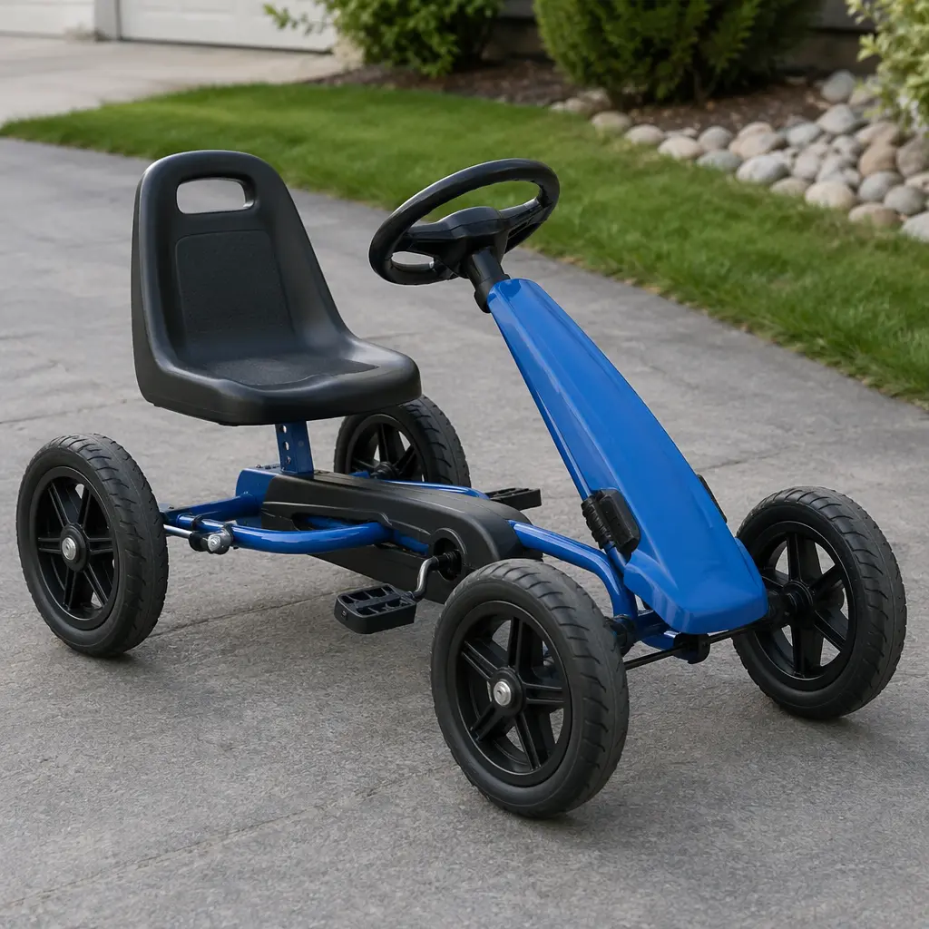 Adjustable pedal ride-on toy for preschool-aged children